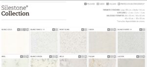 silestone colores